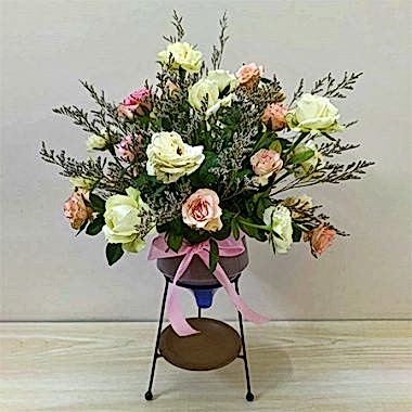 Roses in a Vase